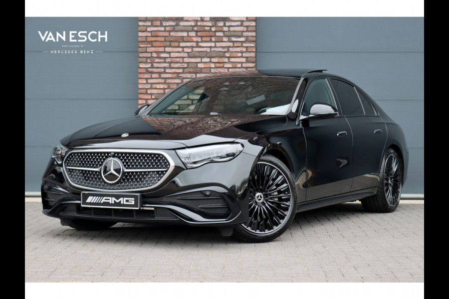 Mercedes-Benz E-Klasse 220 d AMG Line Premium+ | Hyperscreen | Distronic+ | Achterasbesturing | Luchtvering | Memory | Soft-Close |  3D-Display | Stoelventilatie | Burmester | HUD | Surround Camera |