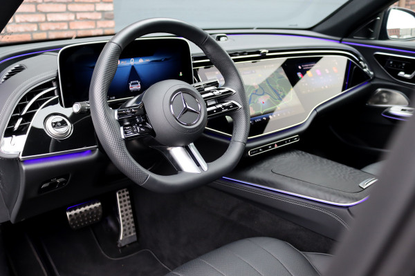 Mercedes-Benz E-Klasse 220 d AMG Line Premium+ | Hyperscreen | Distronic+ | Achterasbesturing | Luchtvering | Memory | Soft-Close |  3D-Display | Stoelventilatie | Burmester | HUD | Surround Camera |