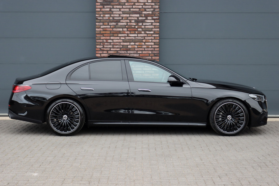 Mercedes-Benz E-Klasse 220 d AMG Line Premium+ | Hyperscreen | Distronic+ | Achterasbesturing | Luchtvering | Memory | Soft-Close |  3D-Display | Stoelventilatie | Burmester | HUD | Surround Camera |