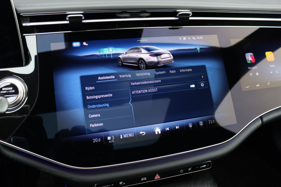 Mercedes-Benz E-Klasse 220 d AMG Line Premium+ | Hyperscreen | Distronic+ | Achterasbesturing | Luchtvering | Memory | Soft-Close |  3D-Display | Stoelventilatie | Burmester | HUD | Surround Camera |