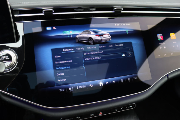 Mercedes-Benz E-Klasse 220 d AMG Line Premium+ | Hyperscreen | Distronic+ | Achterasbesturing | Luchtvering | Memory | Soft-Close |  3D-Display | Stoelventilatie | Burmester | HUD | Surround Camera |