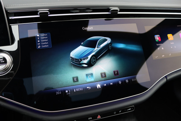 Mercedes-Benz E-Klasse 220 d AMG Line Premium+ | Hyperscreen | Distronic+ | Achterasbesturing | Luchtvering | Memory | Soft-Close |  3D-Display | Stoelventilatie | Burmester | HUD | Surround Camera |