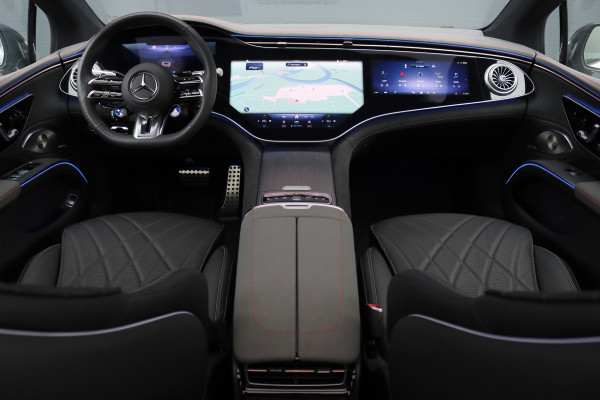 Mercedes-Benz EQS AMG 53 4MATIC+ 108 kWh | 658pk | Hyperscreen | Airmatic | Achterasbesturing | Comfortpakket Plus | MBUX Table | Distronic+ | HID | Soft-Close | Stoelventilatie V+A |