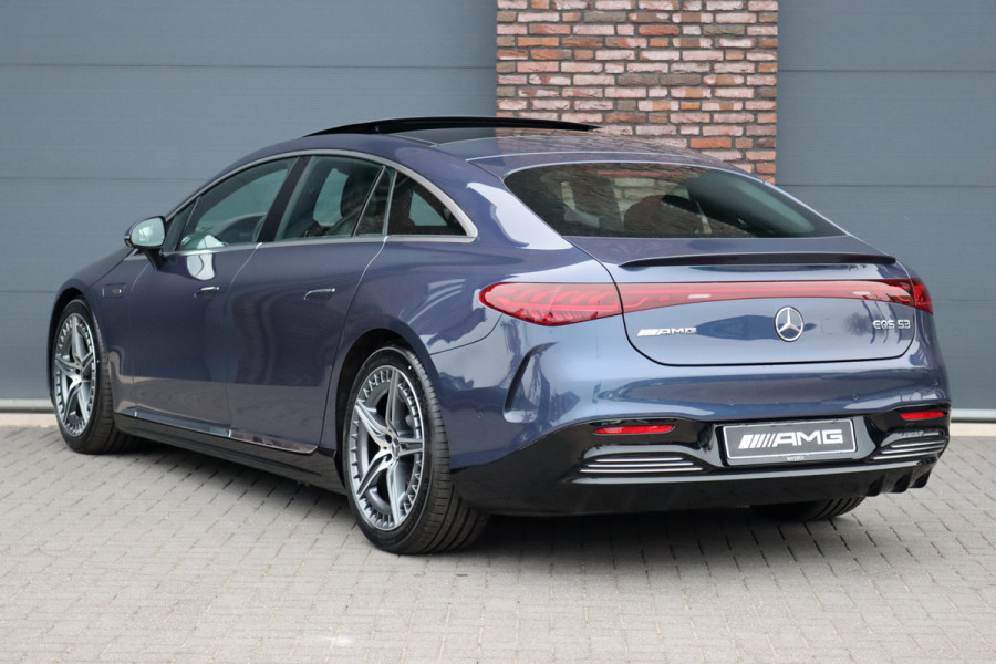 Mercedes-Benz EQS AMG 53 4MATIC+ 108 kWh | 658pk | Hyperscreen | Airmatic | Achterasbesturing | Comfortpakket Plus | MBUX Table | Distronic+ | HID | Soft-Close | Stoelventilatie V+A |
