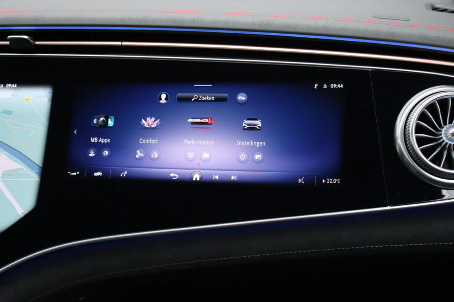 Mercedes-Benz EQS AMG 53 4MATIC+ 108 kWh | 658pk | Hyperscreen | Airmatic | Achterasbesturing | Comfortpakket Plus | MBUX Table | Distronic+ | HID | Soft-Close | Stoelventilatie V+A |