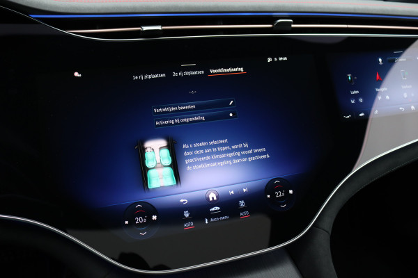 Mercedes-Benz EQS AMG 53 4MATIC+ 108 kWh | 658pk | Hyperscreen | Airmatic | Achterasbesturing | Comfortpakket Plus | MBUX Table | Distronic+ | HID | Soft-Close | Stoelventilatie V+A |