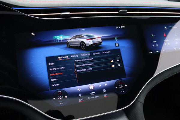 Mercedes-Benz EQS AMG 53 4MATIC+ 108 kWh | 658pk | Hyperscreen | Airmatic | Achterasbesturing | Comfortpakket Plus | MBUX Table | Distronic+ | HID | Soft-Close | Stoelventilatie V+A |