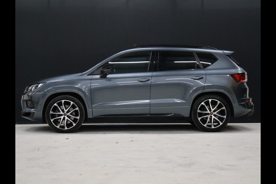 CUPRA Ateca 2.0 TSI 4DRIVE [REMUS GPF-BACK UITLAATSYSTEEM, SCHUIFKANTELDAK, TREKHAAK INKLAPBAAR, APPLE CARPLAY, ANDROID, SPORTSTOELEN, 360 CAMERA, BEATS SOUND, ADAPTIVE CRUISE, DODE HOEK DETECTIE, STOELVERWARMING, CLIM