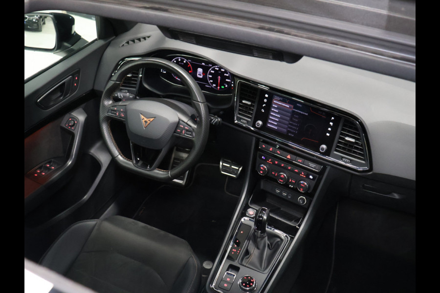 CUPRA Ateca 2.0 TSI 4DRIVE [REMUS GPF-BACK UITLAATSYSTEEM, SCHUIFKANTELDAK, TREKHAAK INKLAPBAAR, APPLE CARPLAY, ANDROID, SPORTSTOELEN, 360 CAMERA, BEATS SOUND, ADAPTIVE CRUISE, DODE HOEK DETECTIE, STOELVERWARMING, CLIM