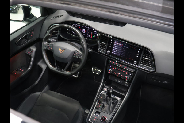 CUPRA Ateca 2.0 TSI 4DRIVE [REMUS GPF-BACK UITLAATSYSTEEM, SCHUIFKANTELDAK, TREKHAAK INKLAPBAAR, APPLE CARPLAY, ANDROID, SPORTSTOELEN, 360 CAMERA, BEATS SOUND, ADAPTIVE CRUISE, DODE HOEK DETECTIE, STOELVERWARMING, CLIM