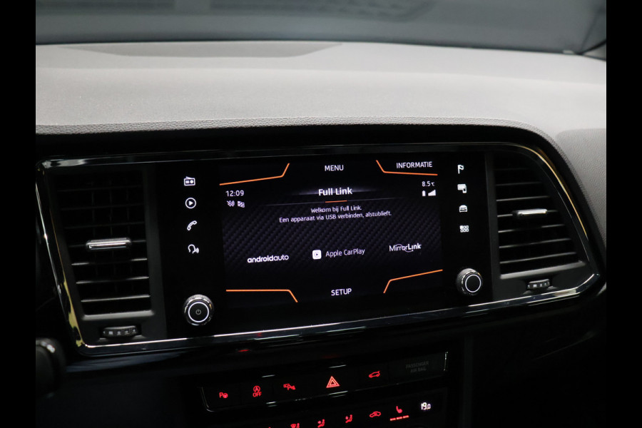 CUPRA Ateca 2.0 TSI 4DRIVE [REMUS GPF-BACK UITLAATSYSTEEM, SCHUIFKANTELDAK, TREKHAAK INKLAPBAAR, APPLE CARPLAY, ANDROID, SPORTSTOELEN, 360 CAMERA, BEATS SOUND, ADAPTIVE CRUISE, DODE HOEK DETECTIE, STOELVERWARMING, CLIM