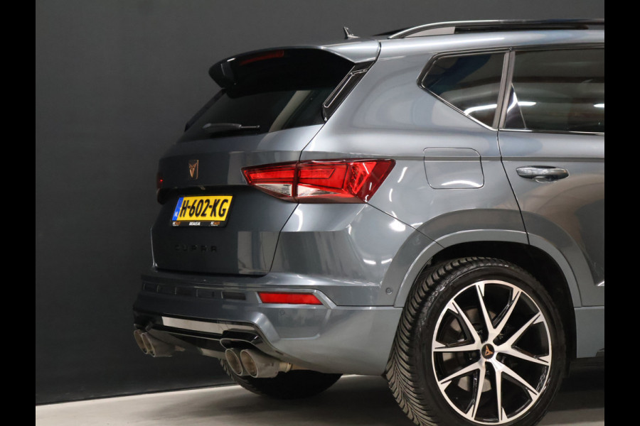 CUPRA Ateca 2.0 TSI 4DRIVE [REMUS GPF-BACK UITLAATSYSTEEM, SCHUIFKANTELDAK, TREKHAAK INKLAPBAAR, APPLE CARPLAY, ANDROID, SPORTSTOELEN, 360 CAMERA, BEATS SOUND, ADAPTIVE CRUISE, DODE HOEK DETECTIE, STOELVERWARMING, CLIM