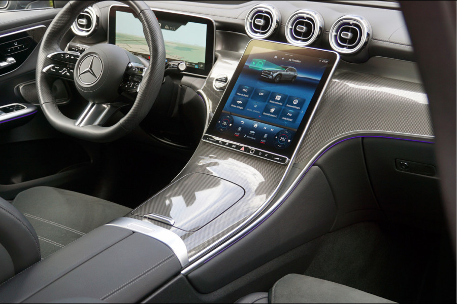 Mercedes-Benz GLC GLC 300 e 4M AMG Line | Luchtvering Achteras Trekhaak Burmester Head-Up Memory