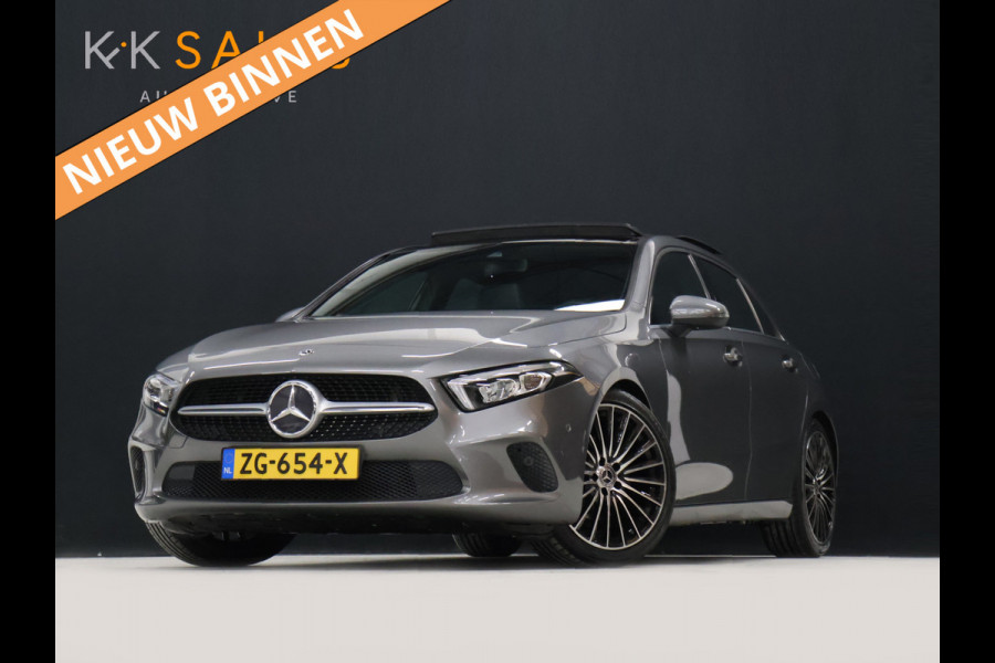 Mercedes-Benz A-Klasse 200 Business Solution [SCHUIFKANTELDAK, TREKHAAK, BLUETOOTH TELEFOON, CRUISE CONTROL, ACHTERUITRIJCAMERA, PDC V+A, STOELVERWARMING, FLIPPERS, AUTOMATISCHE AIRCO, NIEUWSTAAT,