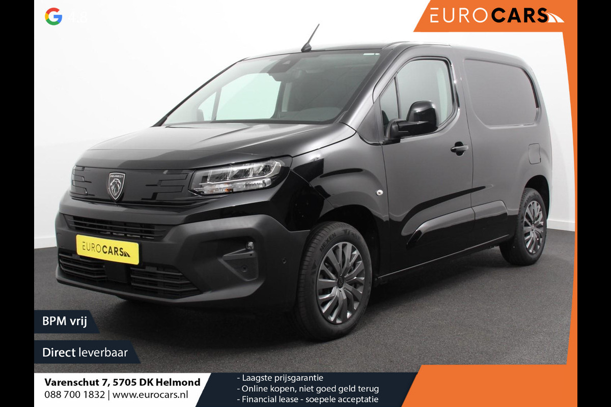 Peugeot Partner 1.5 BlueHDi 130 EAT8 S&S L1 DEMO! Navigatie Apple Carplay / Android Auto DAB trekhaak Cruise Control Airco Houten bekleding laadruimte