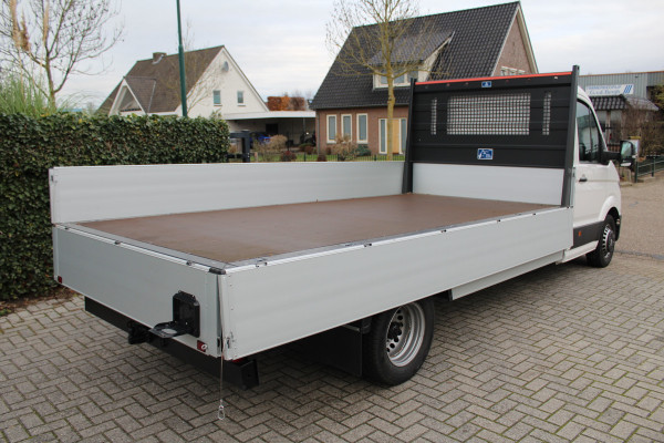 Volkswagen Crafter 50 2.0 TDI 130KW Euro6 L4 Pick-Up Open Laadbak ✓ 3,5Ton haak ✓ dubbel lucht ✓ airco
