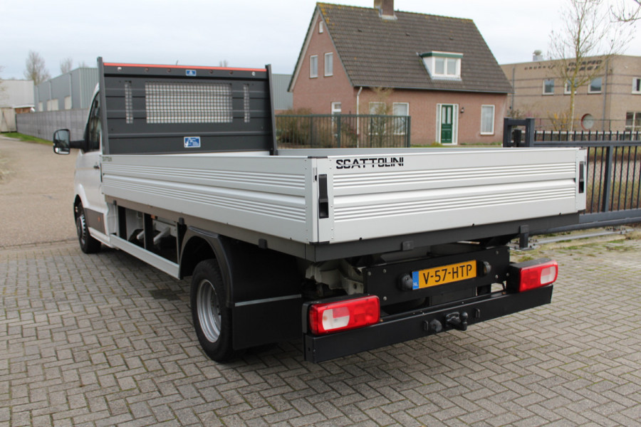 Volkswagen Crafter 50 2.0 TDI 130KW Euro6 L4 Pick-Up Open Laadbak ✓ 3,5Ton haak ✓ dubbel lucht ✓ airco
