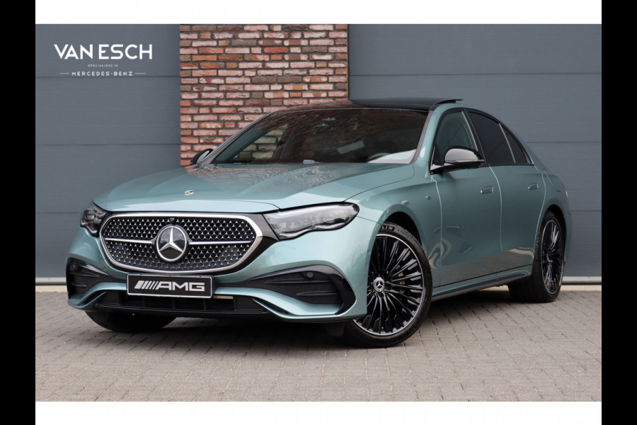 Mercedes-Benz E-Klasse 300 e AMG Line | Hyperscreen | Distronic | Panoramadak | Memory | Burmester | HUD | 3D-Display | Digital Light | Surround Camera | Nightpakket | Keyless Go |