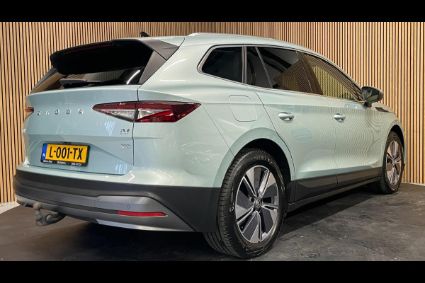 Škoda ENYAQ iV 80|93% SOH|LEDER|PANO|HEAD-UP|ACC|TREKHAAK|ELEK.INTER|STUUR+STOELVERW V+A|CAMERA|CARPLAY|CLIMATE+CRUISE CONTROL|NL|