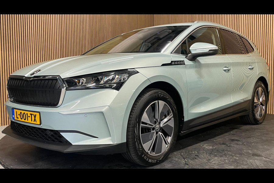 Škoda ENYAQ iV 80|93% SOH|LEDER|PANO|HEAD-UP|ACC|TREKHAAK|ELEK.INTER|STUUR+STOELVERW V+A|CAMERA|CARPLAY|CLIMATE+CRUISE CONTROL|NL|