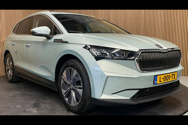 Škoda ENYAQ iV 80|93% SOH|LEDER|PANO|HEAD-UP|ACC|TREKHAAK|ELEK.INTER|STUUR+STOELVERW V+A|CAMERA|CARPLAY|CLIMATE+CRUISE CONTROL|NL|