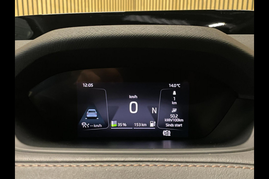 Škoda ENYAQ iV 80|93% SOH|LEDER|PANO|HEAD-UP|ACC|TREKHAAK|ELEK.INTER|STUUR+STOELVERW V+A|CAMERA|CARPLAY|CLIMATE+CRUISE CONTROL|NL|