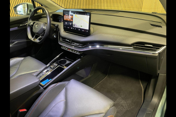 Škoda ENYAQ iV 80|93% SOH|LEDER|PANO|HEAD-UP|ACC|TREKHAAK|ELEK.INTER|STUUR+STOELVERW V+A|CAMERA|CARPLAY|CLIMATE+CRUISE CONTROL|NL|