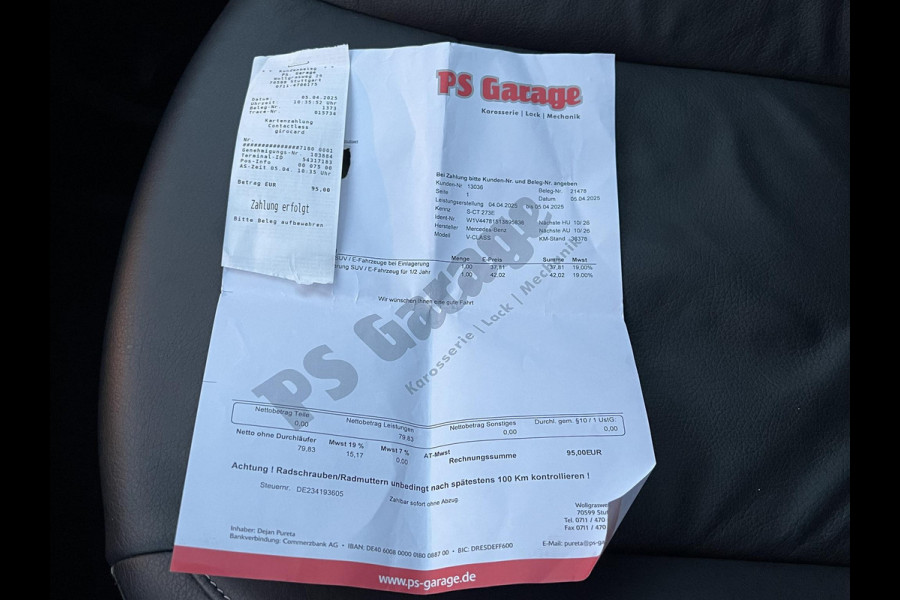 Mercedes-Benz Eqv 300 L3 Business Solution Limited 90 kWh VAN: €44.900,- EXCL VOOR: €39.877,- EXCL UW EINDEJAARSVOORDEEL: €5.023,-  | 7 persoons | Volledige lederbekleding | Elektrische kofferbak | 360° camera | Dodehoek-assistent | €41.899 excl. BTW | BTW verrekenbaar | Rijklaar geleverd met 12 maanden BOVAG-garantie