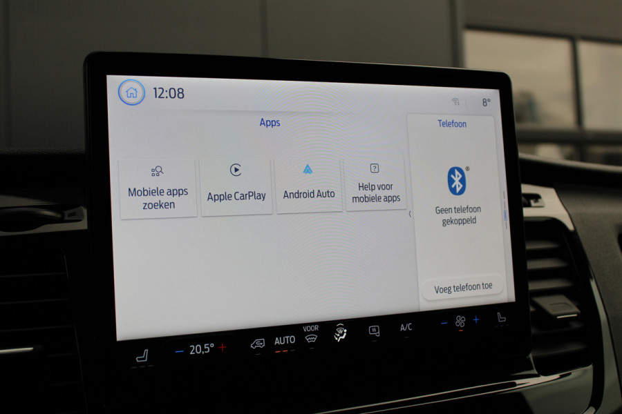 Ford Transit 350 2.0 TDCI L3H2 Trend 130pk - Stoel + Stoel - Trekhaak - Cruise Control - Blind Spot - 18* Velgen - Navigatie - Raptor Grill -