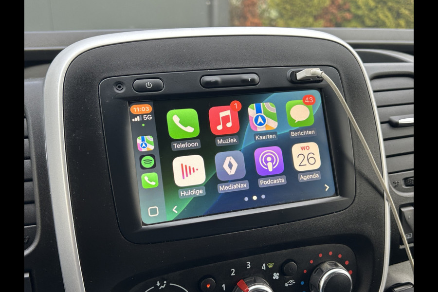 Renault Trafic 2.0 dCi 146 PK AUTOMAAT / L1H1 / 1e EIG. / 55.256 KM !! / AIRCO / CRUISE / NAVI / APPLE CARPLAY / 3-ZITS