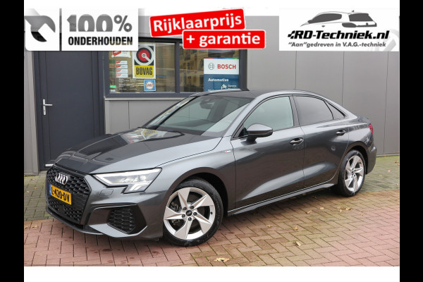 Audi A3 Limousine 35 TFSI 150pk S-Tronic 2x S-Line Edition Virtual cockpit, Stoelverwarming, Privacy glass, DAB+ , Carplay , etc. .