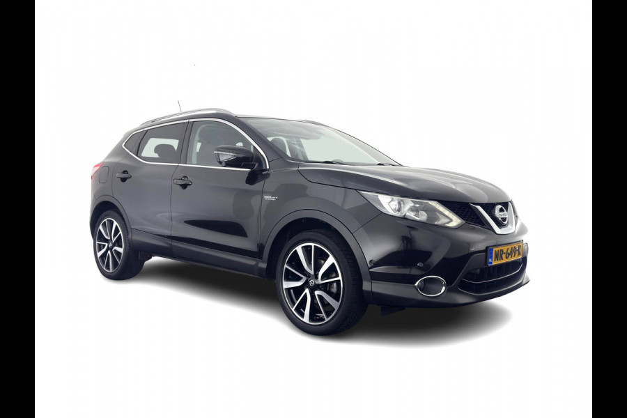 Nissan QASHQAI 1.2 Tekna + *PANO | LUXURY-LEATHER | NAVI-FULLMAP | FULL-LED | PRIVACY-GLASS | AMBIENT-LIGHT | HEATED-COMFORTSEATS | TOPVIEW | LANE-ASSIST | CRUISE | KEYLESS | DAB | ECC | 19"ALU*