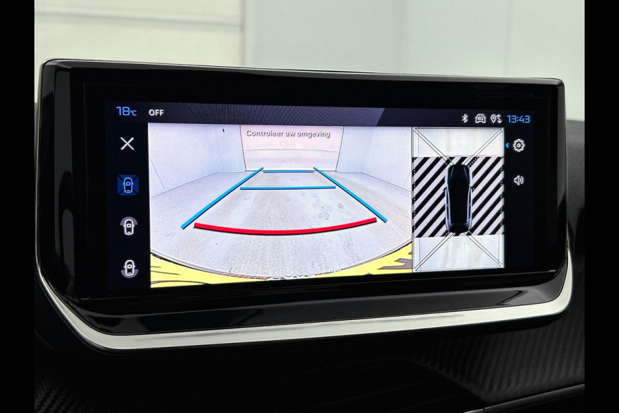 Peugeot 208 1.2 Hybrid 100PK Automaat Allure Navigatie Apple Carplay/Android Auto Airco Parkeer sensoren Cruise Control Lichtmetalen Velgen