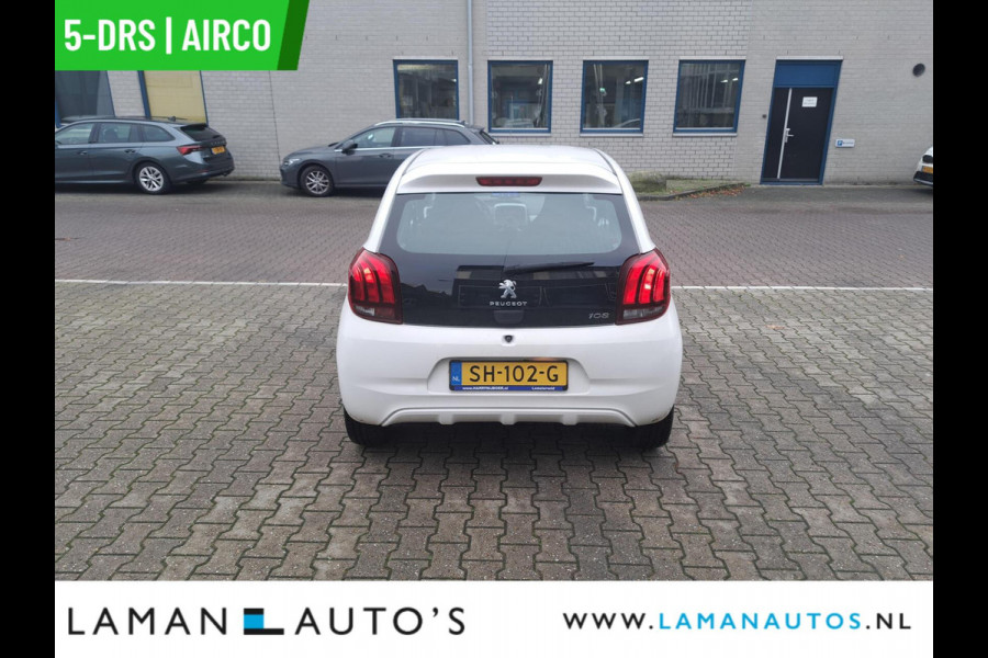 Peugeot 108 5-drs 1.0 e-VTi Active Premium | Airco Audio Stuurbekrachtiging Mistlampen | Voorschoten