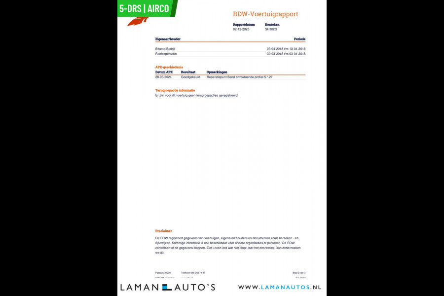 Peugeot 108 5-drs 1.0 e-VTi Active Premium | Airco Audio Stuurbekrachtiging Mistlampen | Voorschoten