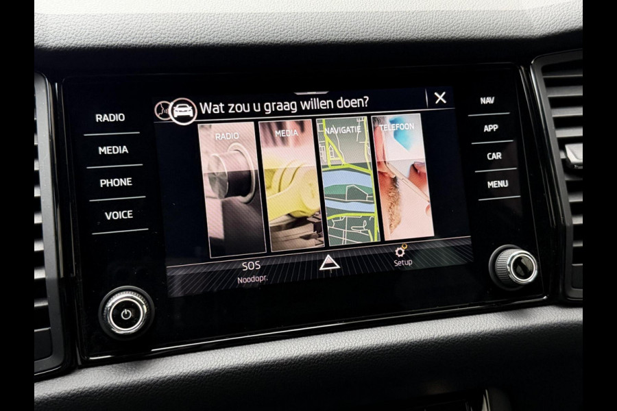 Škoda Kodiaq 1.5 TSI Sportline Automaat | Trekhaak uitklapbaar | Navigatiesysteem | Stoelverwarming | Stuurverwarming | Getint glas | Cruise