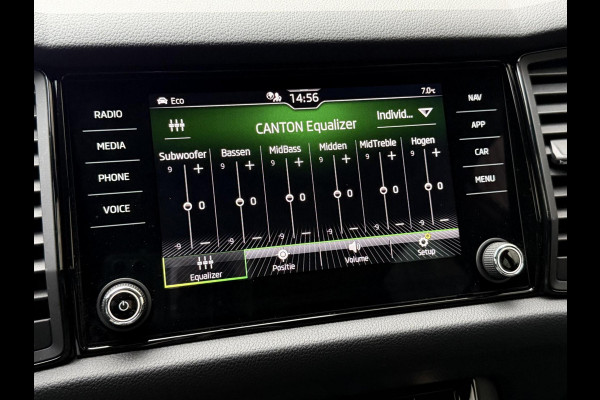 Škoda Kodiaq 1.5 TSI Sportline Automaat | Trekhaak uitklapbaar | Navigatiesysteem | Stoelverwarming | Stuurverwarming | Getint glas | Cruise