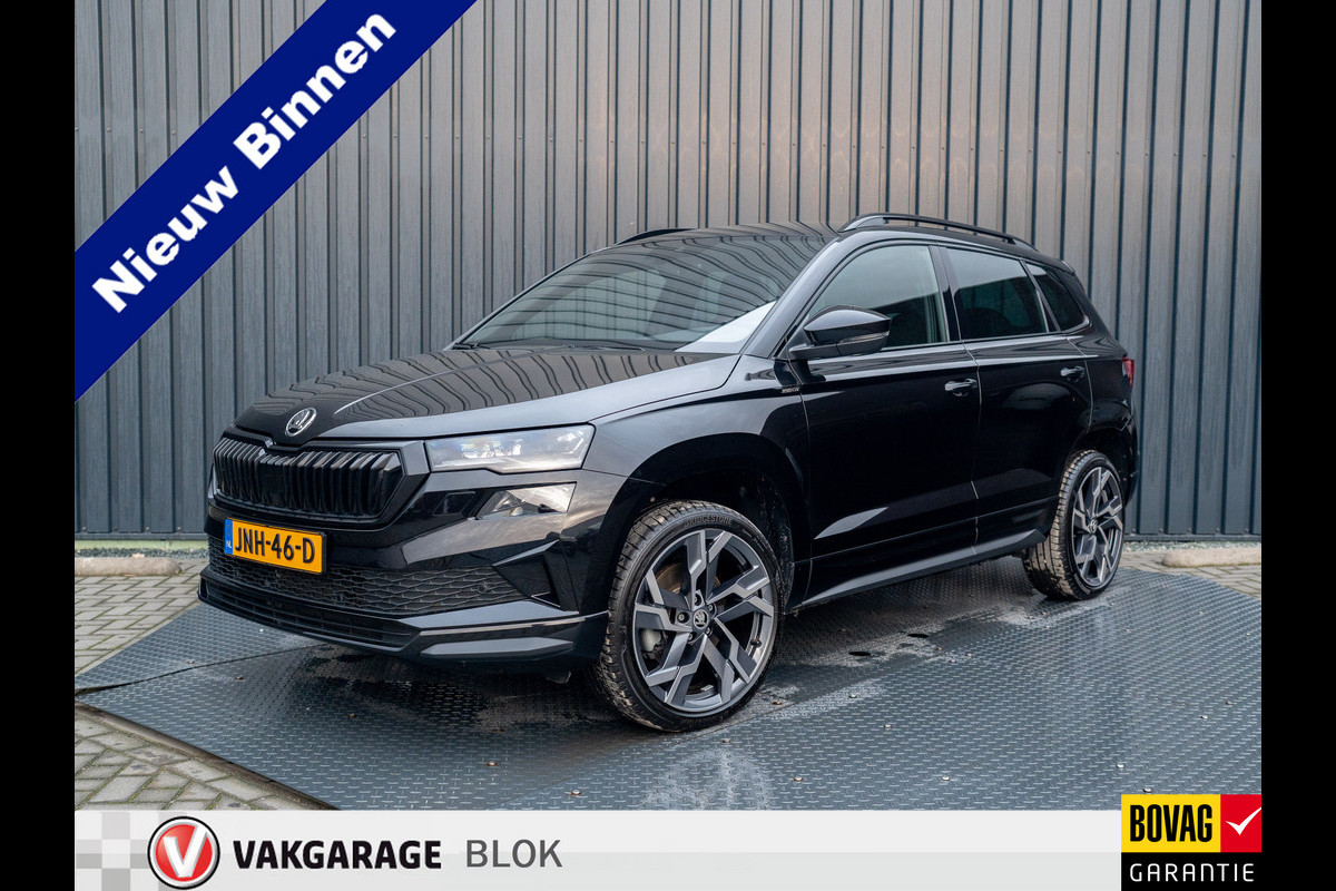 Škoda Karoq 1.5 TSI ACT Sportline Business | Camera | 19'' | Adapt. Cr. | Elk. A-klep | Keyless | Stoel & Stuur verw. | Prijs Rijklaar!!