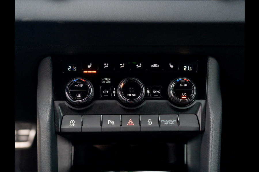 Škoda Karoq 1.5 TSI ACT Sportline Business | Camera | 19'' | Adapt. Cr. | Elk. A-klep | Keyless | Stoel & Stuur verw. | Prijs Rijklaar!!