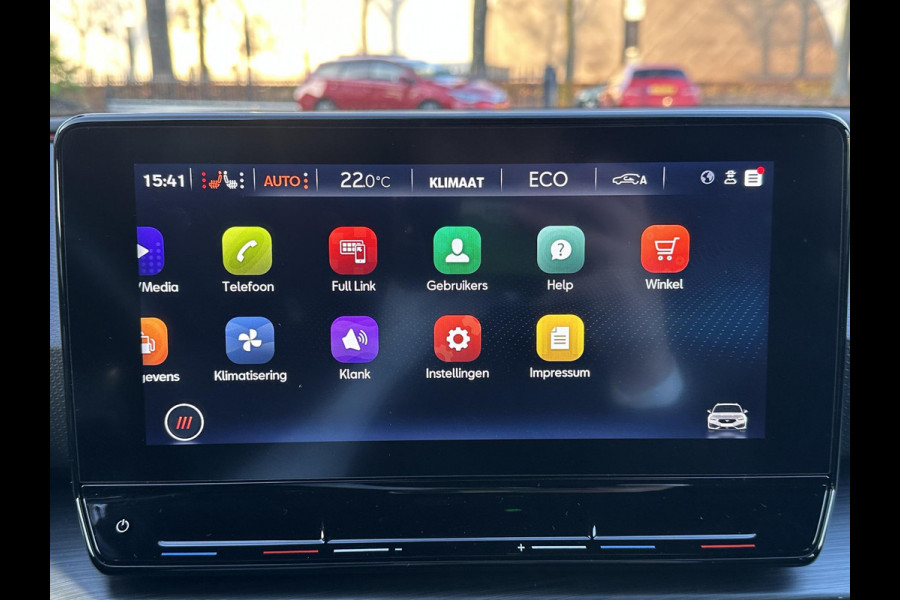 CUPRA Leon Sportstourer 1.4 TSI eHybrid PHEV FR Business Intense VAN: €29.900,- VOOR: €26.440,- UW EINDEJAARSVOORDEEL: €3.460| LAGE KM STAND PAS 35.000KM ! | ELEK. TREKHAAK| STOEL + STUUR VERWARMING| CAMERA| ADAP. CRUISE | RIJKLAAR GELEVERD MET 12 MND BOVAG GARANTIE |