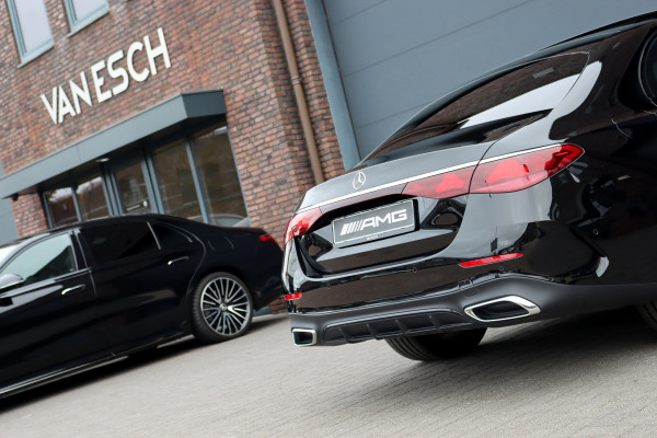 Mercedes-Benz E-Klasse 200 Premium+ AMG Line | Hyperscreen | Luchtvering | Achterasbesturing | Massage | Distronic+ | Stoelventilatie | Burmester | Soft-Close | Vlakkenverwarming | Digital Light | Panoramadak | HUD |