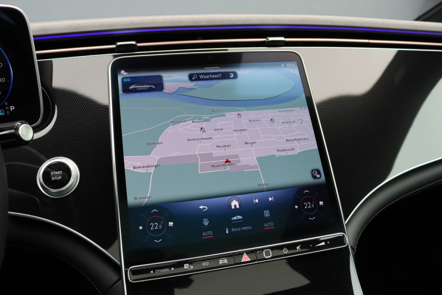 Mercedes-Benz EQE 300 Business Line 89 kWh | 41.000,- ex BTW | Luchtvering | Achterasbesturing | Burmester | Panoramadak | Distronic+ | Leder | Memory | Stuurwiel Verwarmd | Digital Light | Keyless Go |