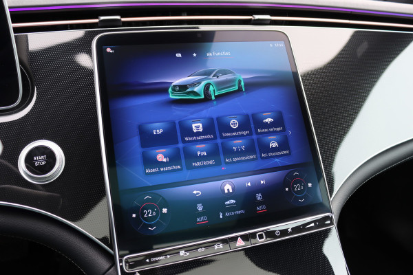 Mercedes-Benz EQE 300 Business Line 89 kWh | 41.000,- ex BTW | Luchtvering | Achterasbesturing | Burmester | Panoramadak | Distronic+ | Leder | Memory | Stuurwiel Verwarmd | Digital Light | Keyless Go |