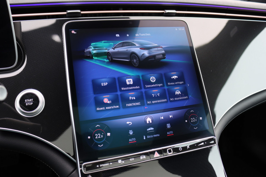 Mercedes-Benz EQE 300 Business Line 89 kWh | 41.000,- ex BTW | Luchtvering | Achterasbesturing | Burmester | Panoramadak | Distronic+ | Leder | Memory | Stuurwiel Verwarmd | Digital Light | Keyless Go |