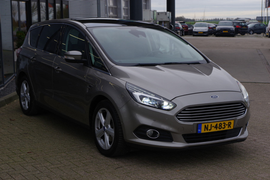 Ford S-Max 1.5 160 PK Titanium, Cruise Control, Memory, Panoramadak, Climate Control