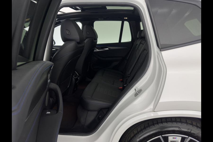 BMW iX3 M-Sportpack High Executive 80 kWh [3-Fase] {SOH-98%} (INCL-BTW) *PANO | LUXURY-LEATHER | HEAD-UP | ADAPTIVE-CRUISE | HEATED-SPORTSEATS | KEYLESS | SHIFT-PADDLES | AMBIENT-LIGHT | BLIND-SPOT | FULL-LED |  MEMORY-PACK | DIGI-COCKPIT | NAVI-FULLMA