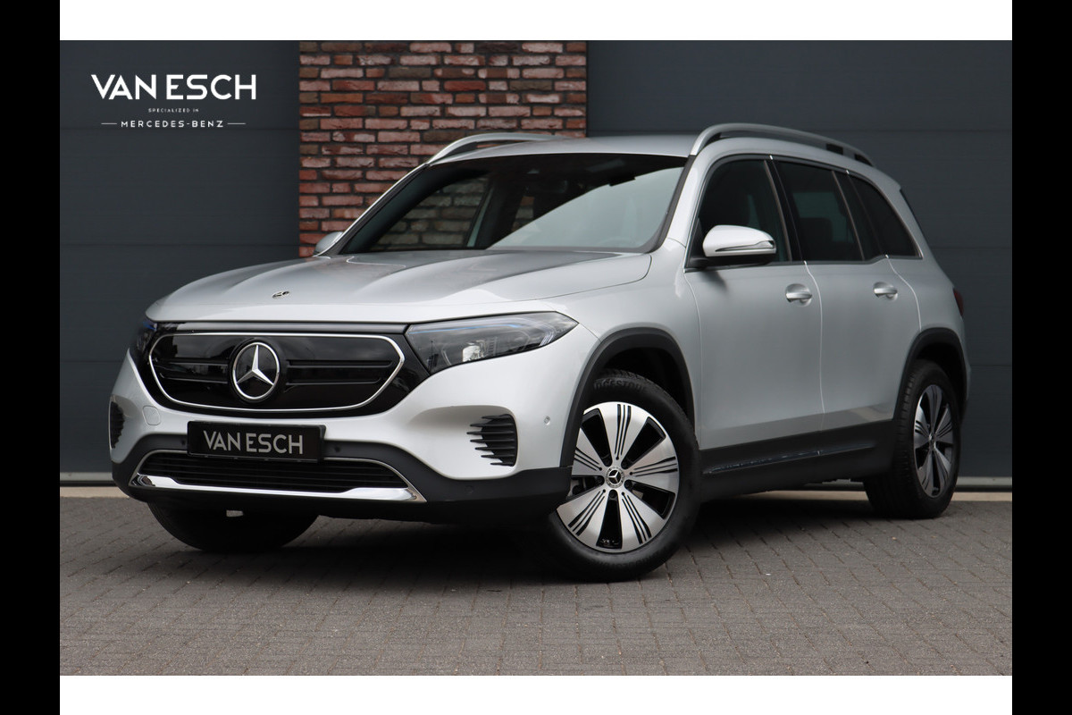 Mercedes-Benz EQB 300 4MATIC Luxury Line 67 kWh | Dodehoekassistent | Camera | Vario-achterbank | Apple Carplay/Android Auto | High Perf. LED | Zitcomfortpakket | Stoelverwarming |