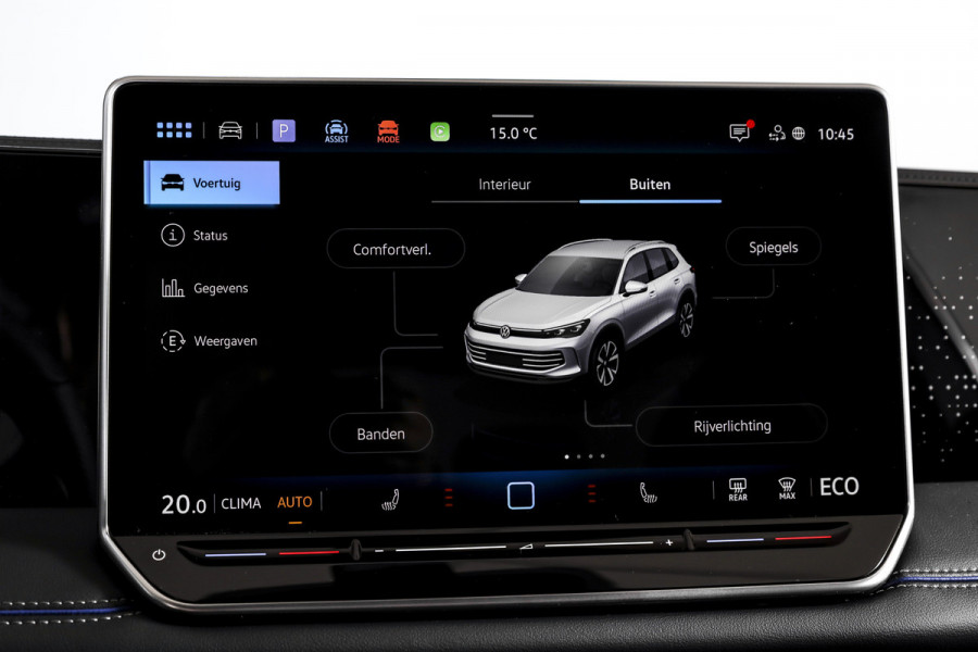 Volkswagen Tiguan 1.5 eHybrid 272 PK R-Line Edition Orig. NL | Black Style | Elek. Trekhaak | S/K-panodak | Adapt. Cruise | Stoel-+stuurverw. | App. Connect | Camera+PDC | LM 19" | 6667