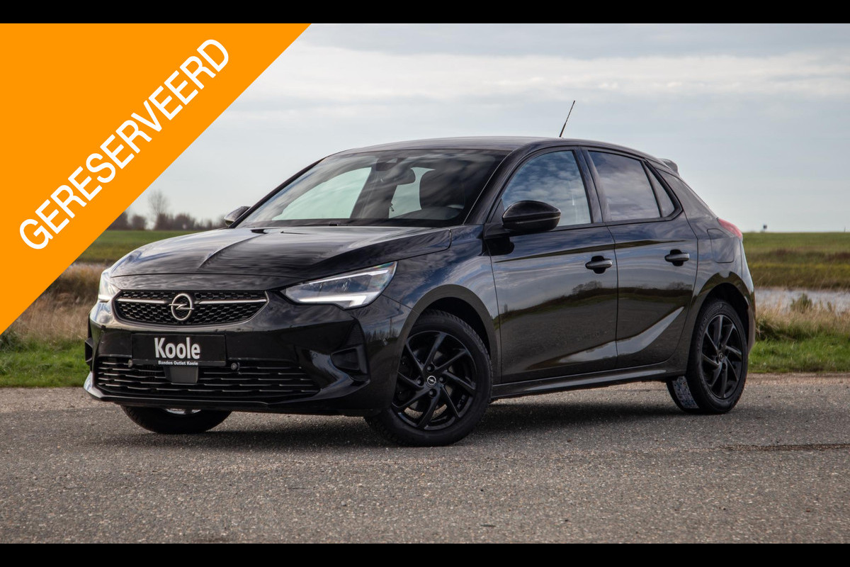 Opel Corsa 1.2 Turbo GS BLACK LINE / APPLE CARPLAY / AUTOMAAT / 360 CAMERA / STOELVERWARMING