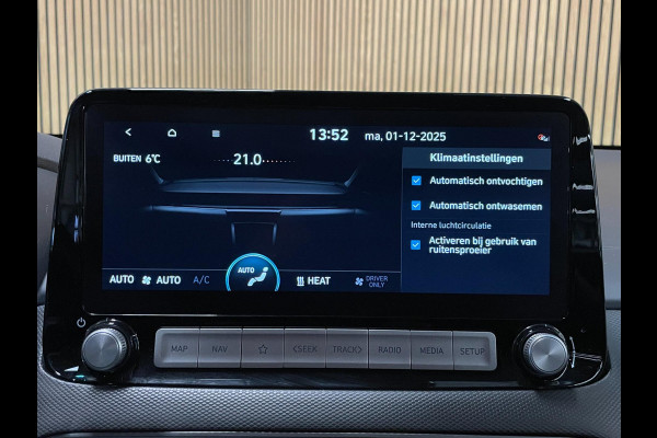 Hyundai Kona EV Premium 64 kWh|GROTE ACCU|FACELIFT|3-FASE|HUD|LEDER|ACC|KRELL|STUURVERW|STOELVERW V+A|STOELVEN|CAMERA|CARPLAY||NAP